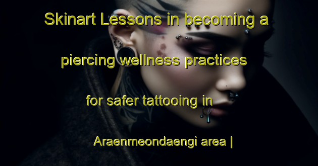 Skinart Lessons in becoming a piercing wellness practices for safer tattooing in Araenmeondaengi area | PiercingTraining | PiercingClasses | SkinartTraining-Republic of Korea